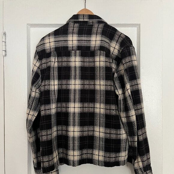 Corridor Zip-Up Flannel Longsleeve  "Shacket" - Picture 4 of 4